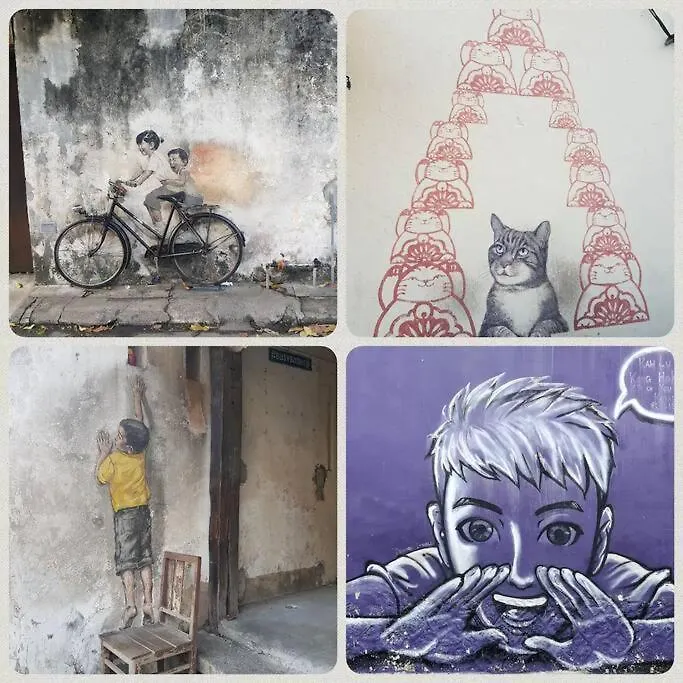 Heritage Studio In Unesco Zone Near To Streetart & Town 1 George Town